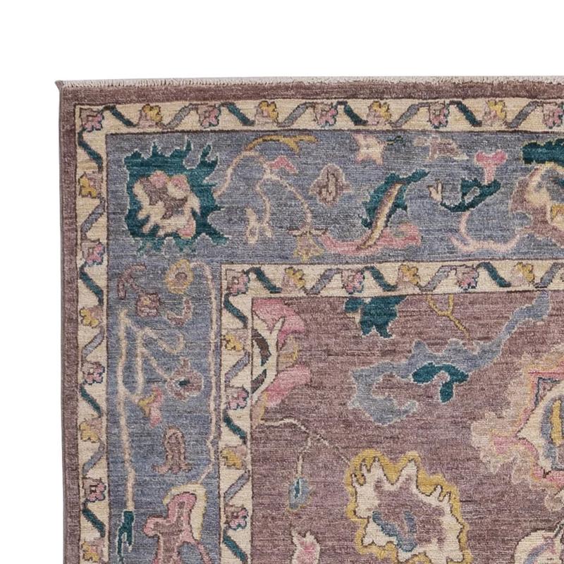 Usak Teppich 161x233cm - Orientteppich - lila