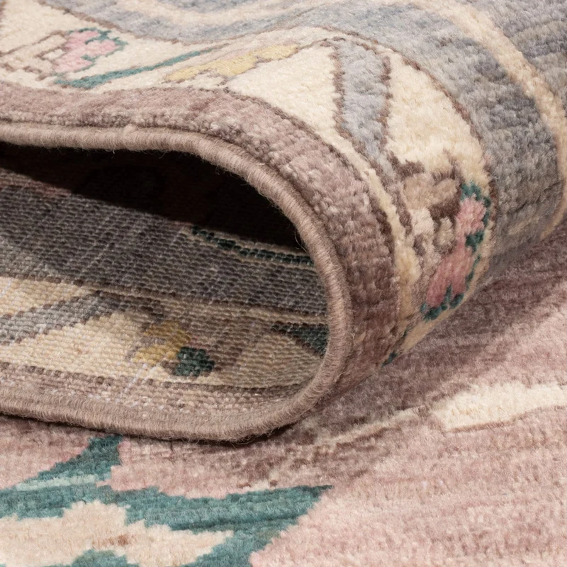 Usak Teppich 161x233cm - Orientteppich - lila