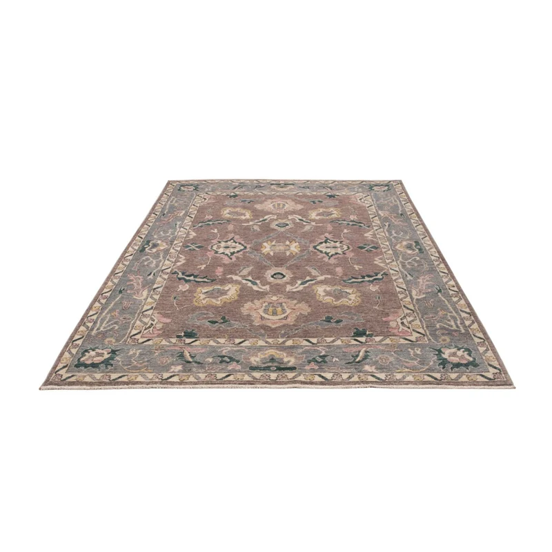 Usak Teppich 161x233cm - Orientteppich - lila