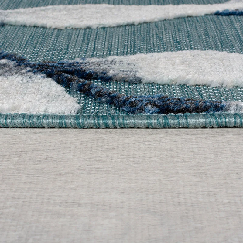 Balkon Teppich - Plazo Willow Blau
