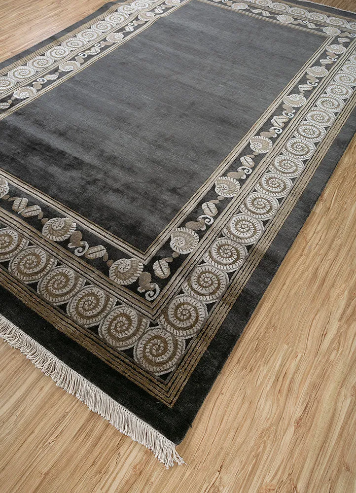 Designer Teppich - 200 x 300 cm - anthrazit