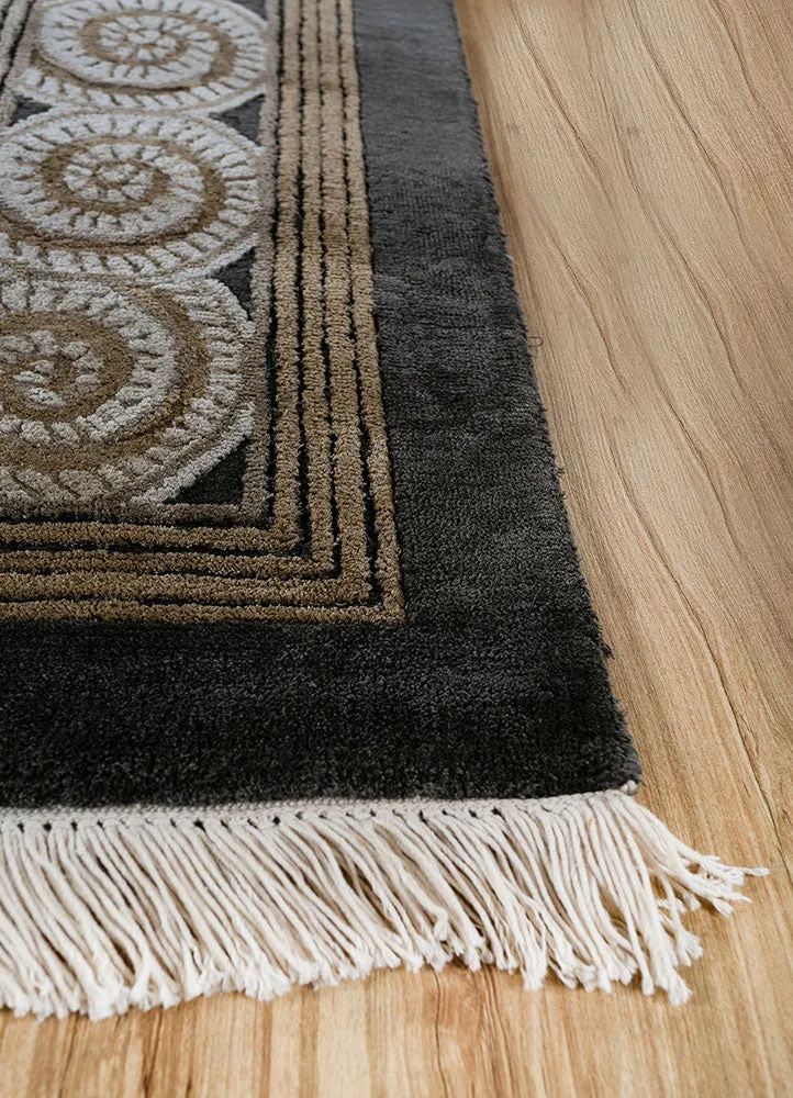 Designer Teppich - 200 x 300 cm - anthrazit