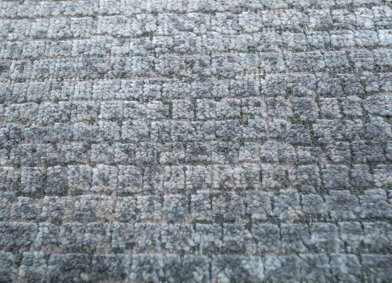 Designer Teppich - 240 x 300 cm - silber