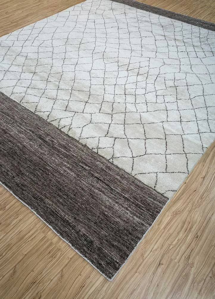 Wollteppich - 240 x 300 cm - creme