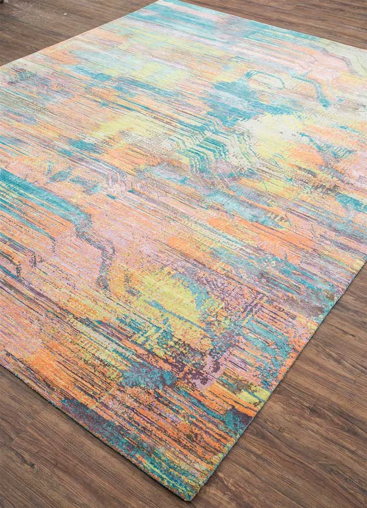 Designer Teppich - 240 x 300 cm - mehrfarbig