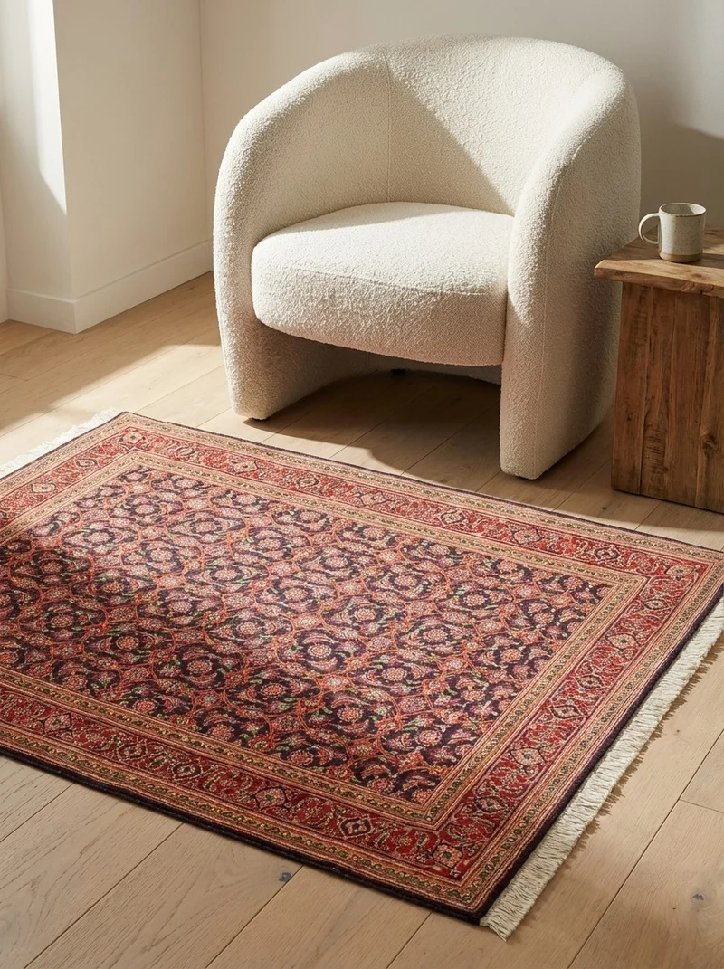 Tabriz 50 Raj · Handgeknüpft – Schwarz, 142x105 cm