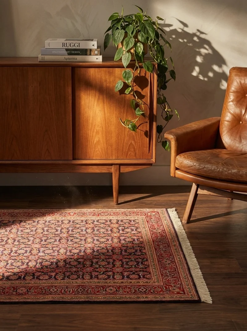 Tabriz 50 Raj · Handgeknüpft – Schwarz, 142x105 cm