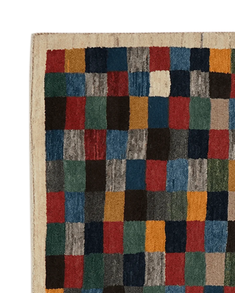 Rizbaf · Handgeknüpft – Bunt, 119x85 cm