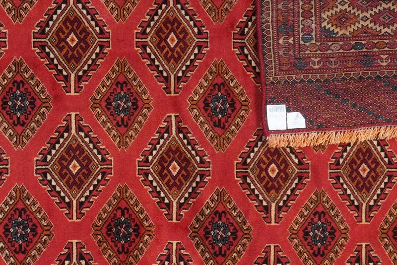 Turkman · Handgeknüpft – Rot, 292x213 cm