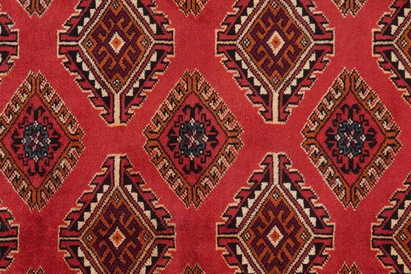 Turkman · Handgeknüpft – Rot, 292x213 cm