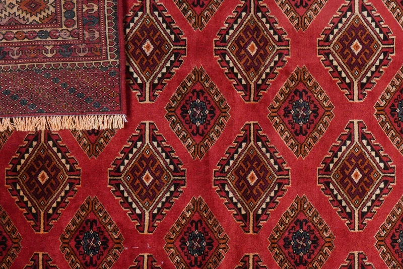 Turkman · Handgeknüpft – Rot, 292x213 cm