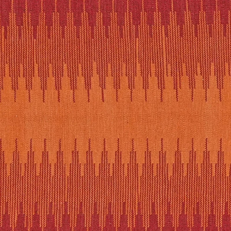 Kelim Gashgai · Handgewebt – Orange, 248x107 cm