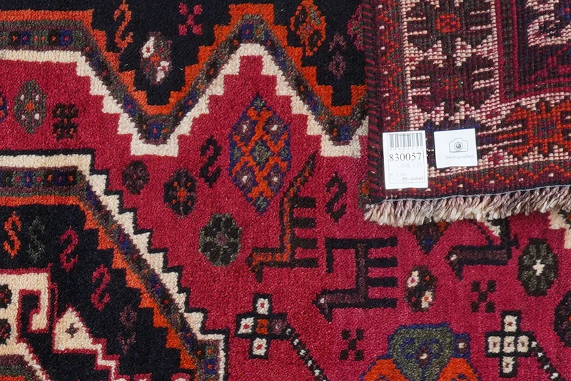 Gashgai · Handgeknüpft – Rot, 159x123 cm