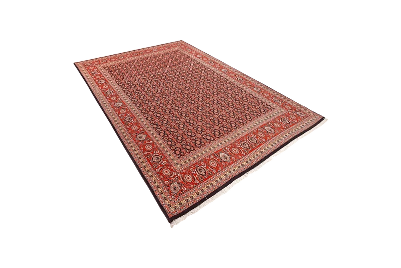 Tabriz 50 Raj · Handgeknüpft – Blau, 295x201 cm