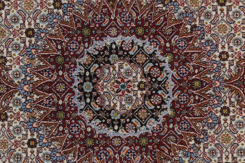 Moud Mahi · Handgeknüpft – Braun, 198x151 cm