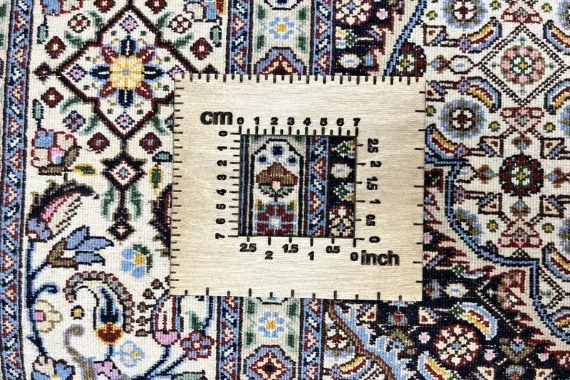 Moud Mahi · Handgeknüpft – Braun, 198x151 cm