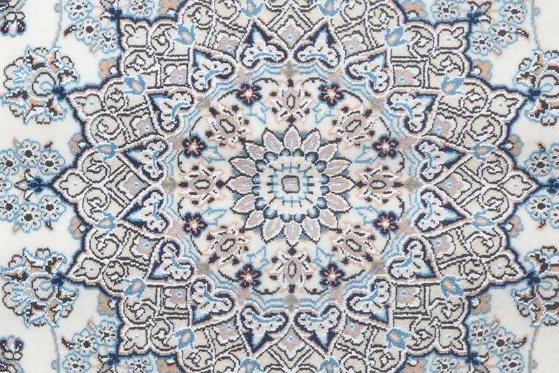 Nain 9La · Handgeknüpft – Beige, 205x129 cm