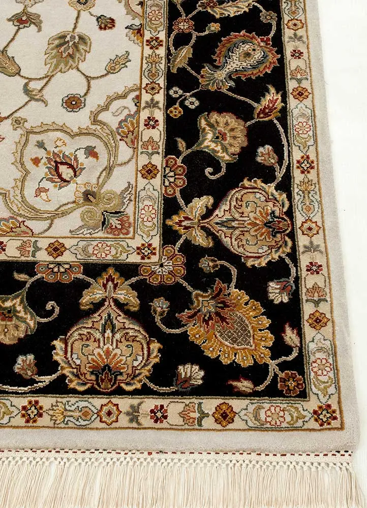 Wollteppich - 180 x 270 cm - creme