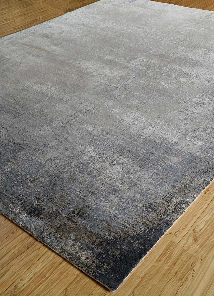 Designer Teppich - 90 x 180 cm - grau