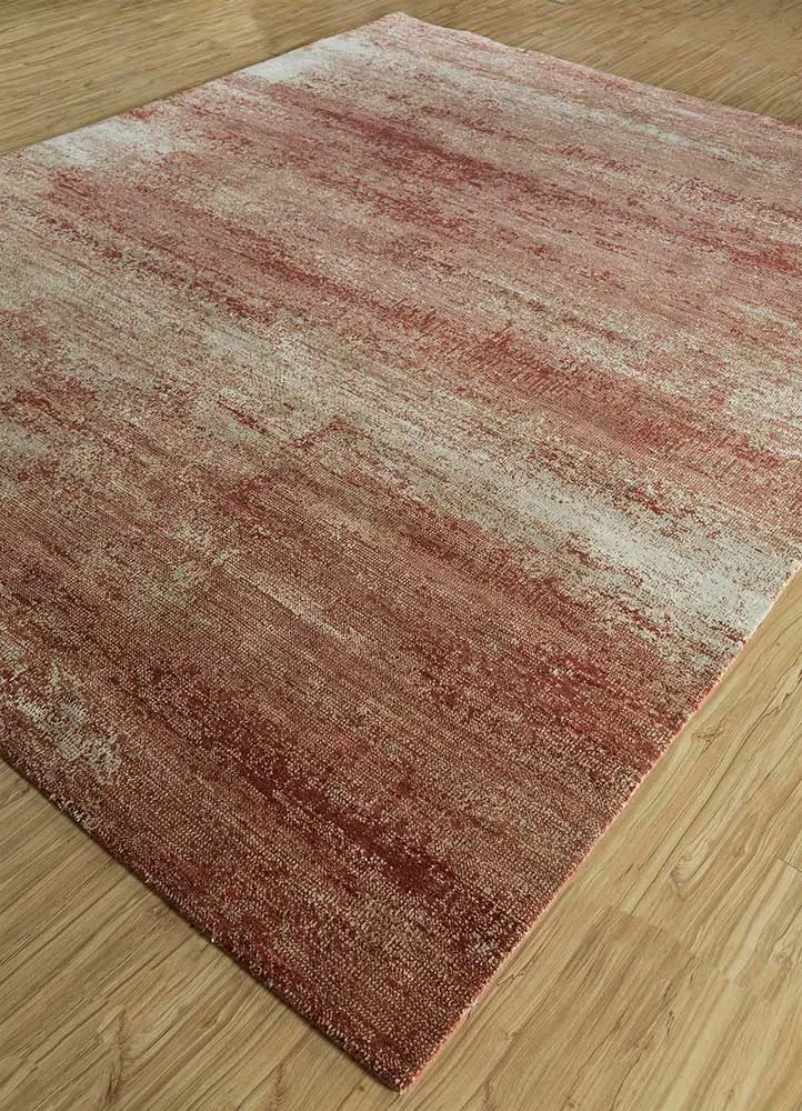Wollteppich - 60 x 90 cm - orange