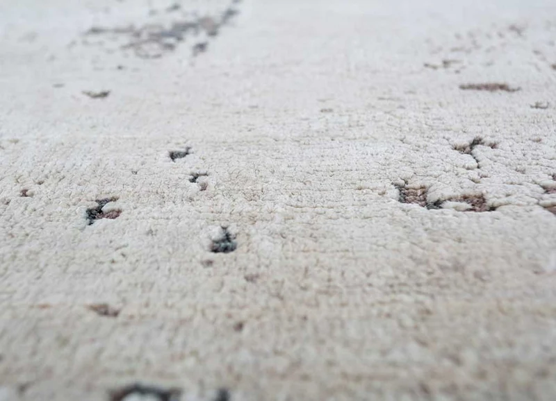 Designer Teppich - 240 x 300 cm - silber