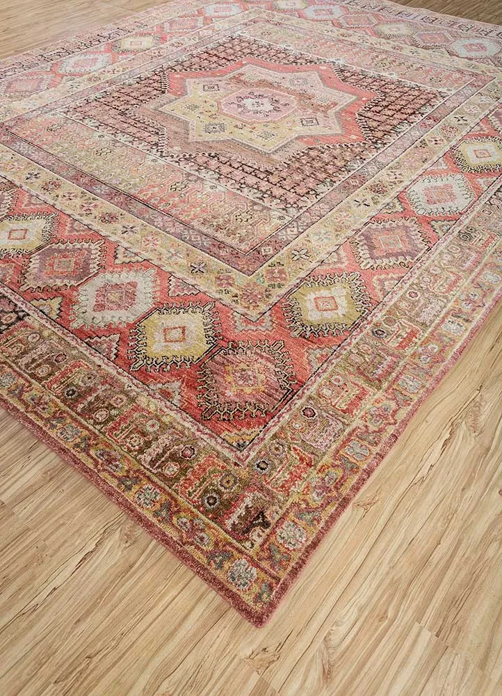 Wollteppich - 240 x 300 cm - orange
