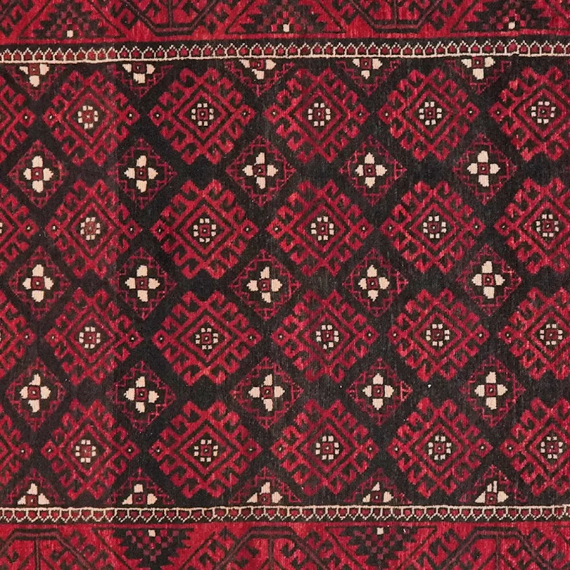 Kordibaf · Handgeknüpft – Blau, 387x165 cm