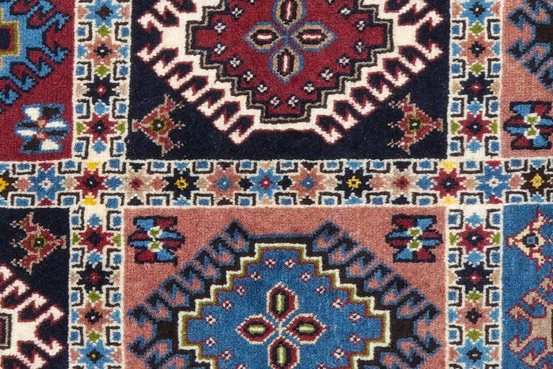 Yalameh · Handgeknüpft – Bunt, 139x85 cm