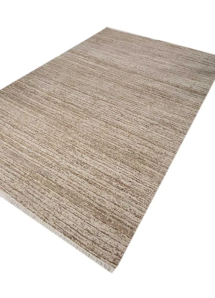 Wollteppich - 180 x 270 cm - creme