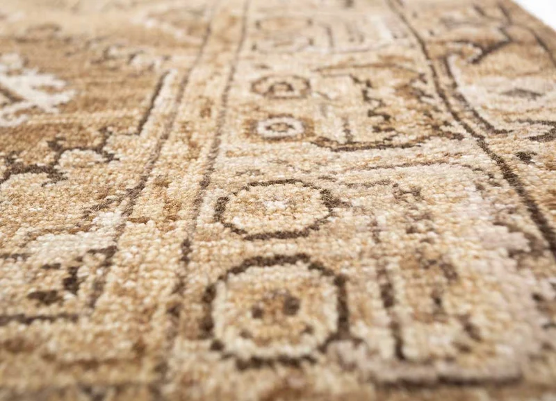 Wollteppich - 240 x 300 cm - beige