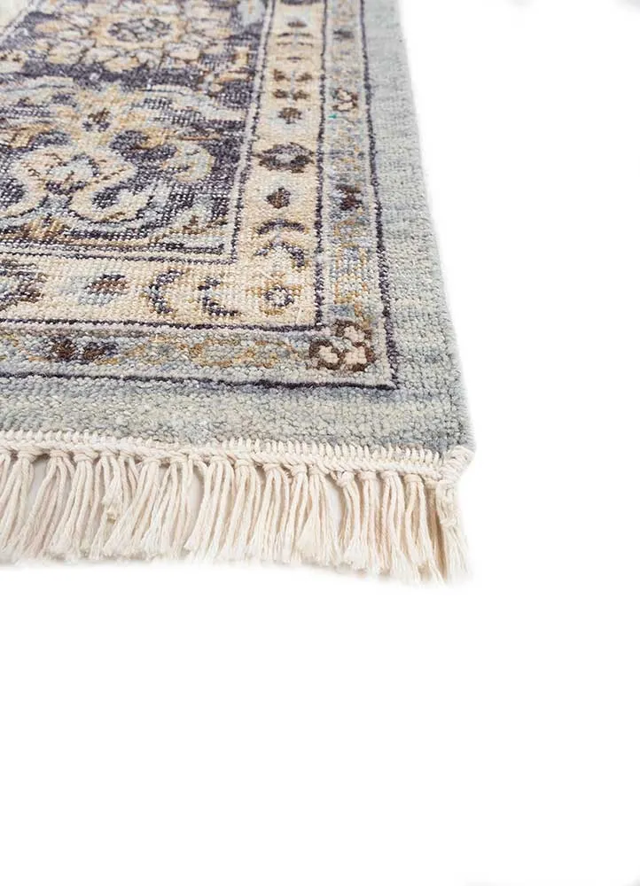 Wollteppich - 240 x 300 cm - beige