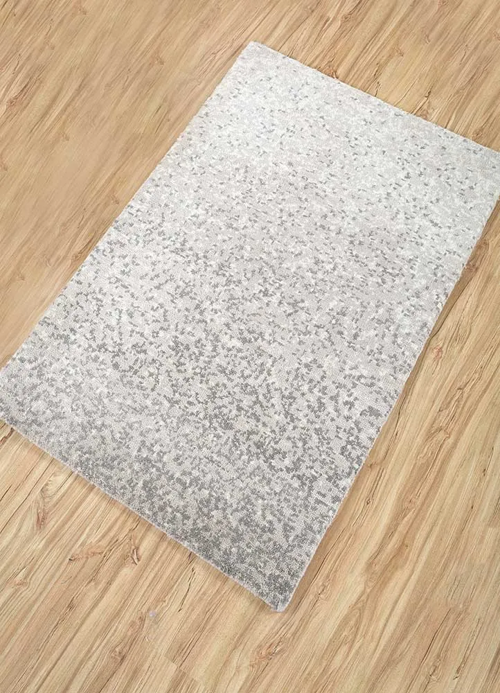 Wollteppich - 60 x 90 cm - creme