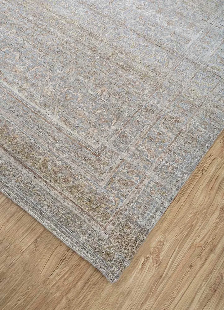 Wollteppich - 240 x 300 cm - beige