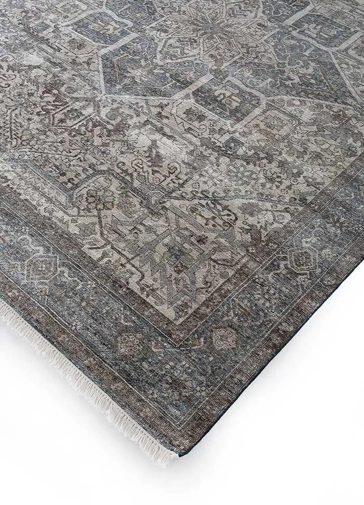 Wollteppich - 270 x 360 cm - gold