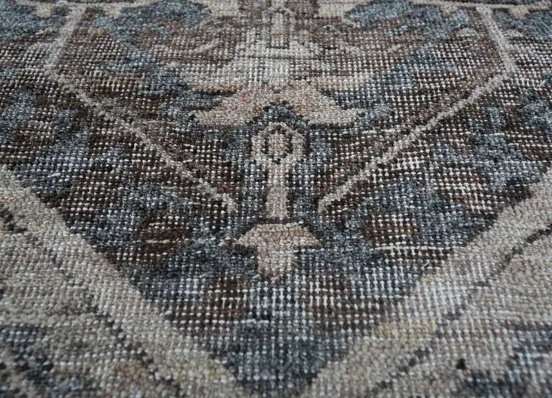 Wollteppich - 270 x 360 cm - gold