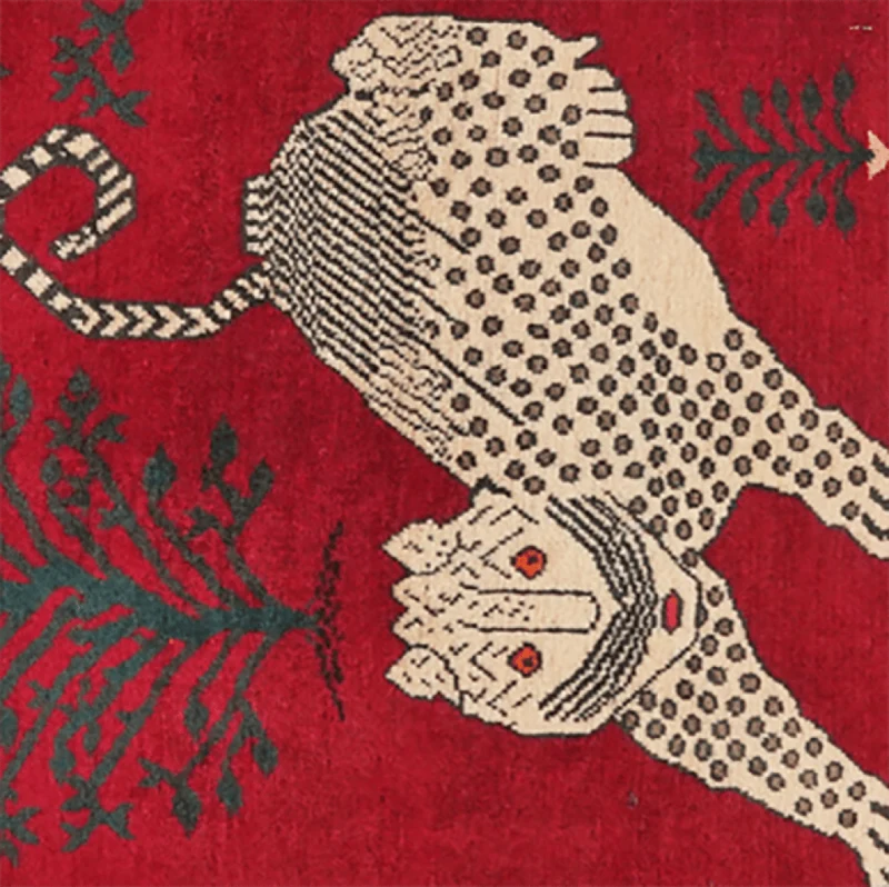 Gashgai · Handgeknüpft – Rot, 63x60 cm