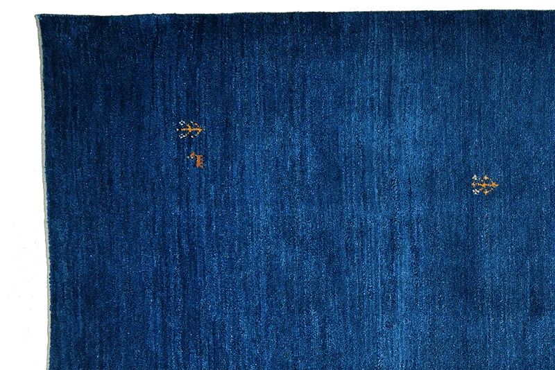 Gabbeh · Handgeknüpft – Blau, 295x205 cm