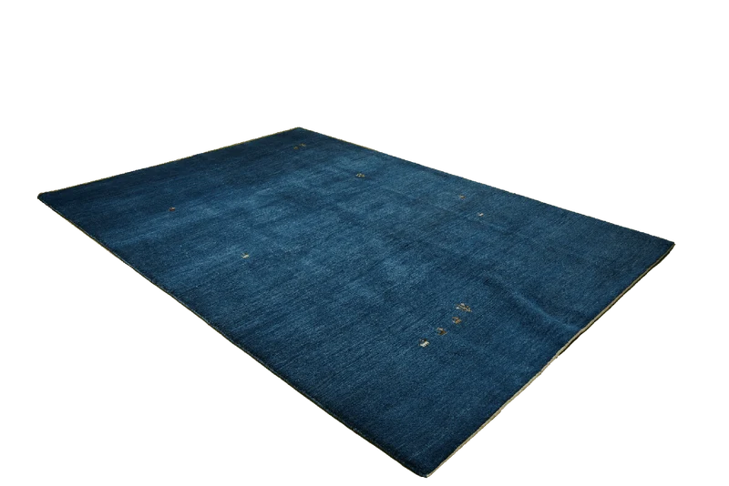 Gabbeh · Handgeknüpft – Blau, 295x205 cm