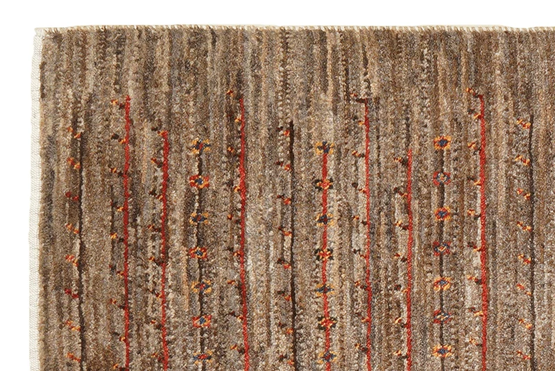 Rizbaf · Handgeknüpft – Braun, 135x87 cm