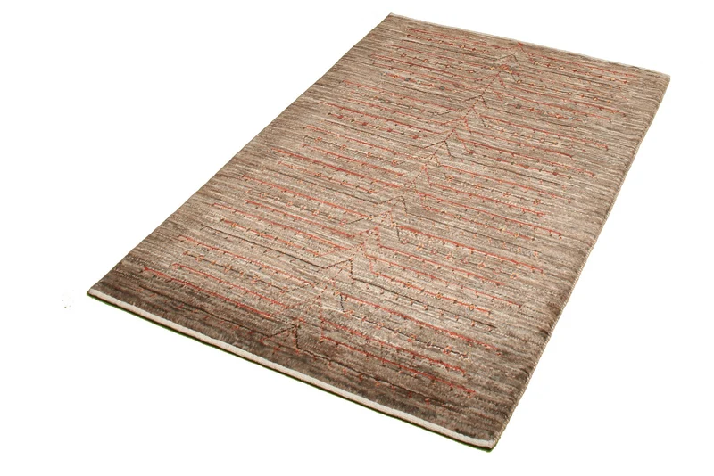 Rizbaf · Handgeknüpft – Braun, 135x87 cm
