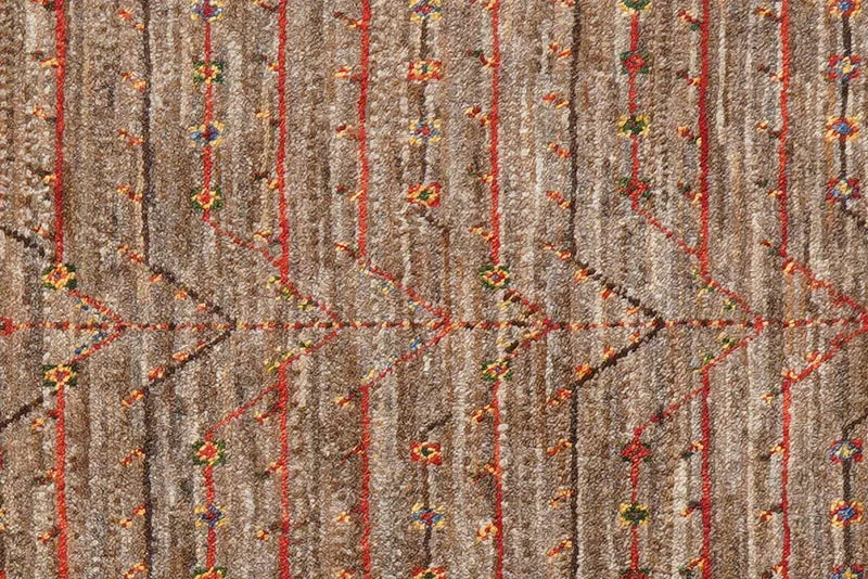 Rizbaf · Handgeknüpft – Braun, 135x87 cm