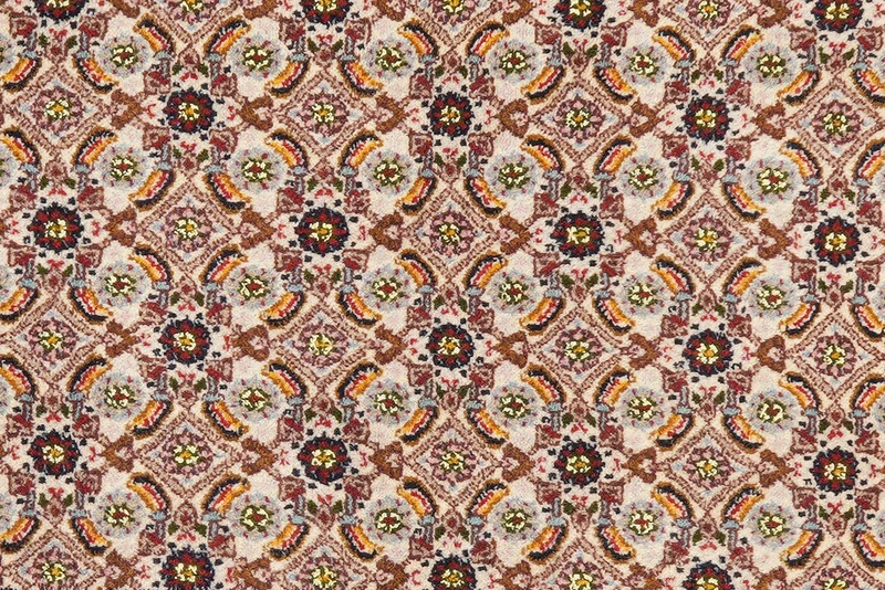 Moud Mahi · Handgeknüpft – Beige, 247x81 cm