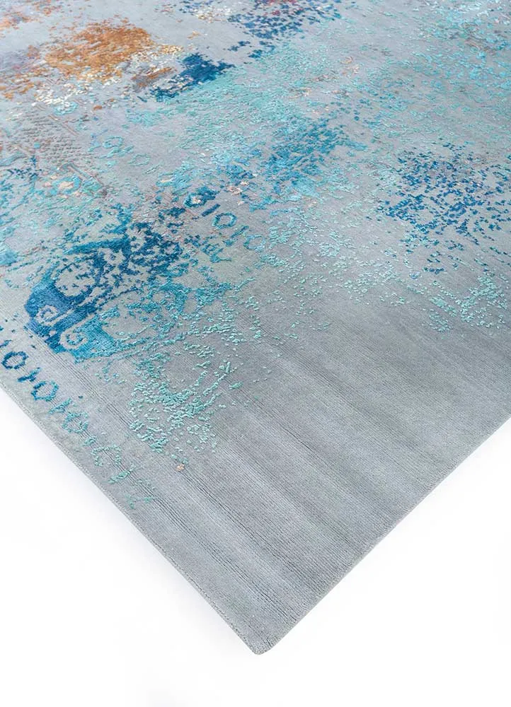 Designer Teppich - 360 x 450 cm - mehrfarbig