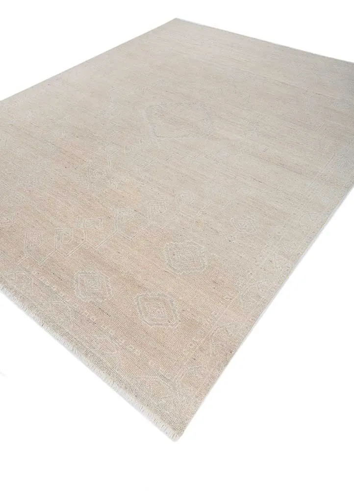 Wollteppich - 240 x 300 cm - beige
