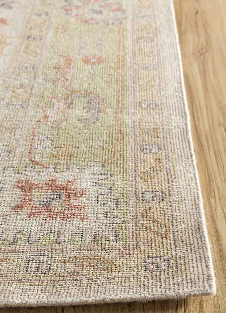 Wollteppich - 60 x 90 cm - beige