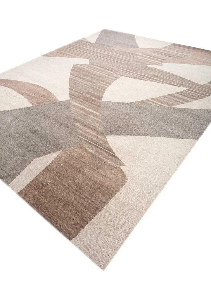 Wollteppich - 240 x 300 cm - creme