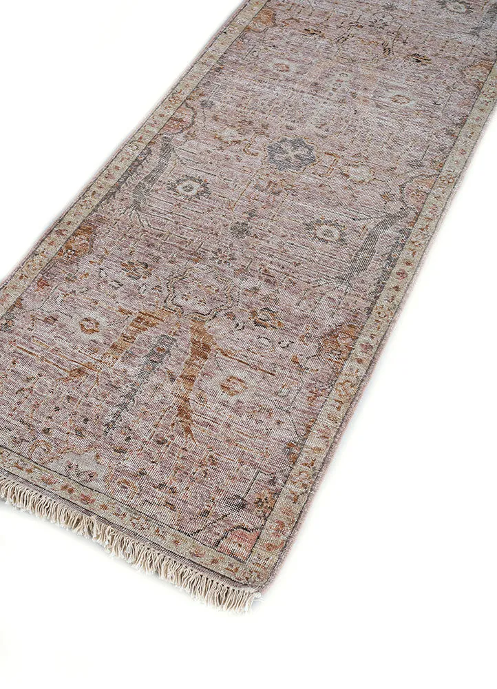 Läufer Woll - 75 x 240 cm - orange