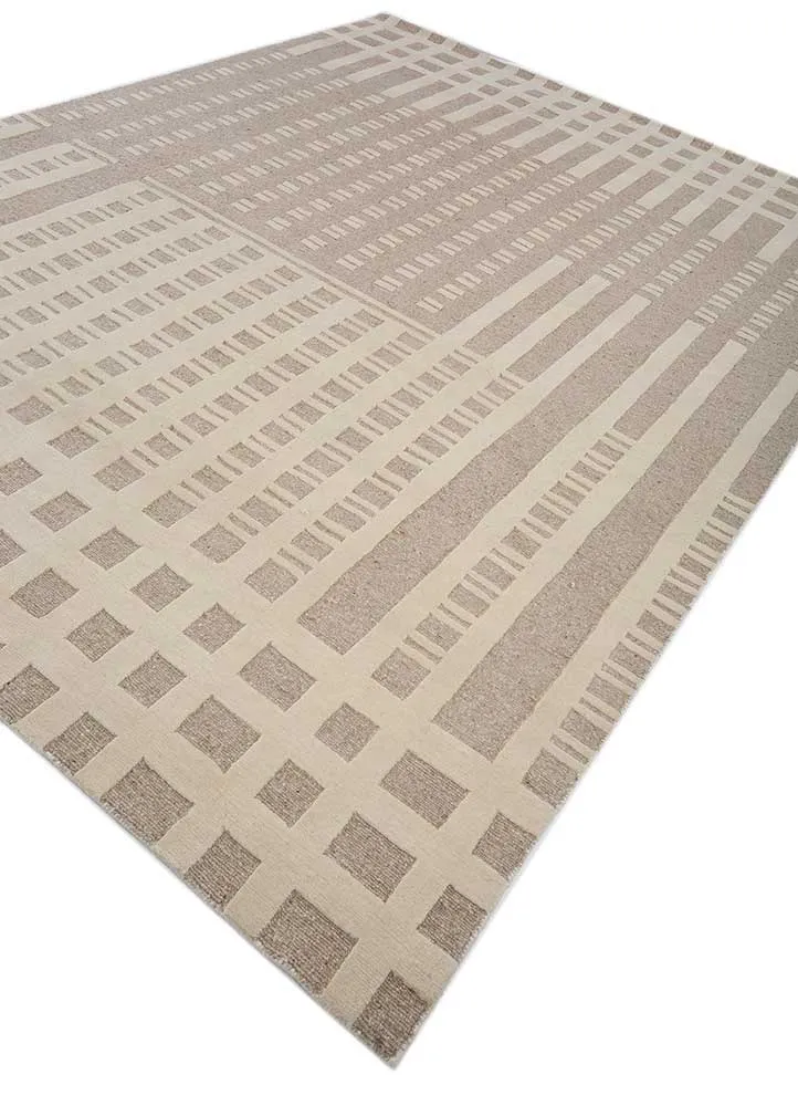 Wollteppich - 240 x 300 cm - beige