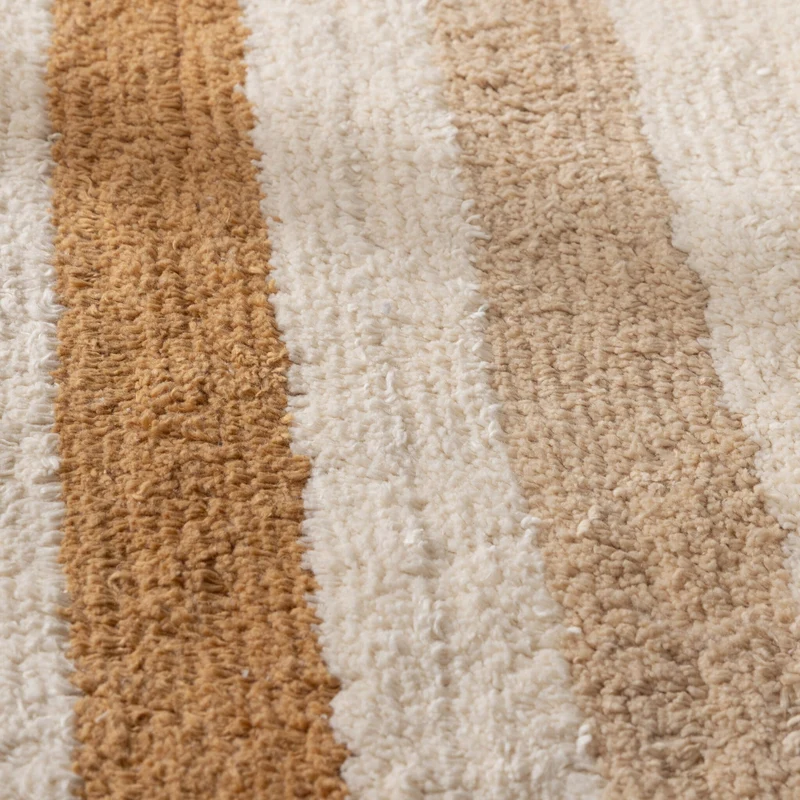 Waschbarer Kinderteppich - Milo Beige