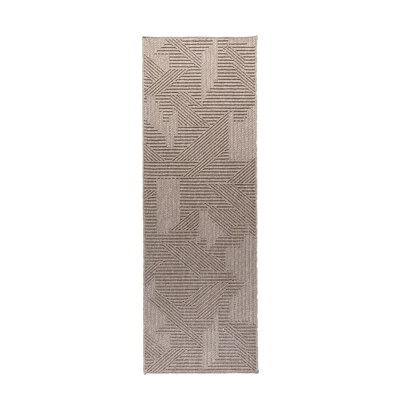 Teppich Läufer - Hidde 3D Maze Taupe